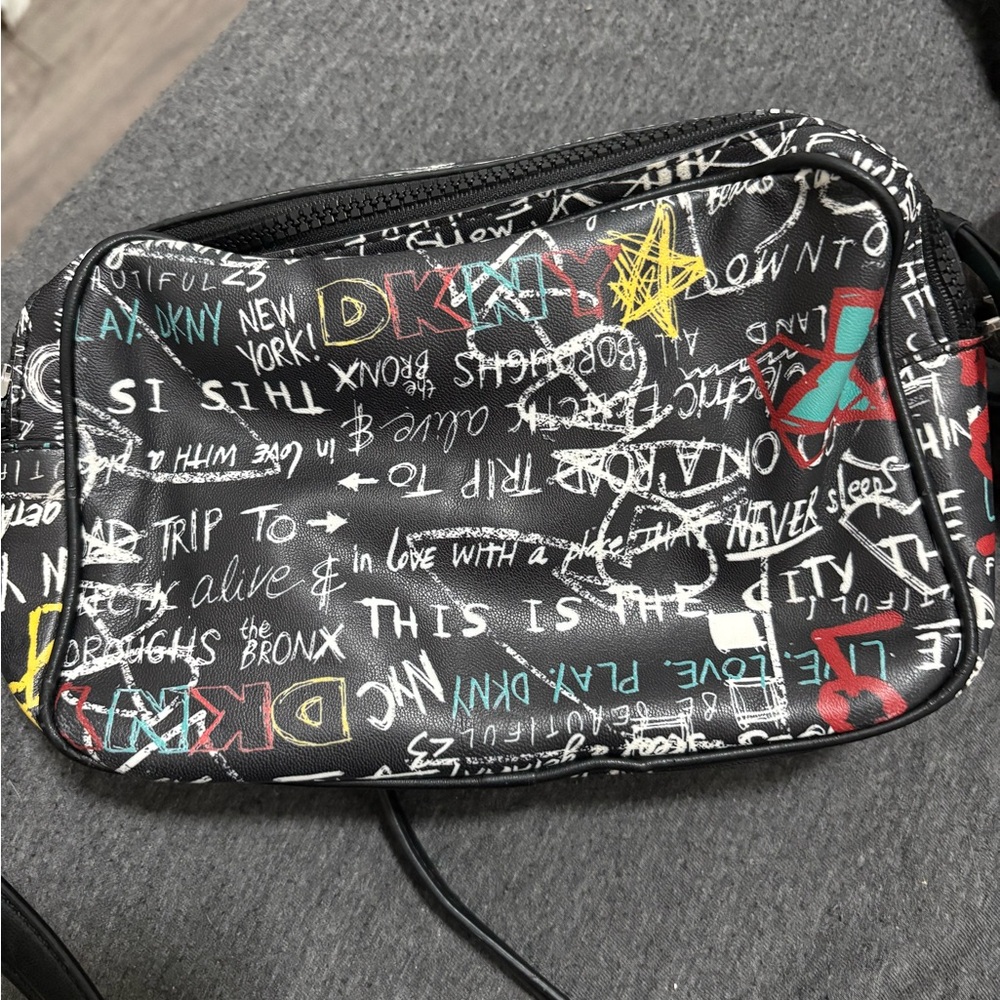 DKNY Graffiti Crossbody Bag